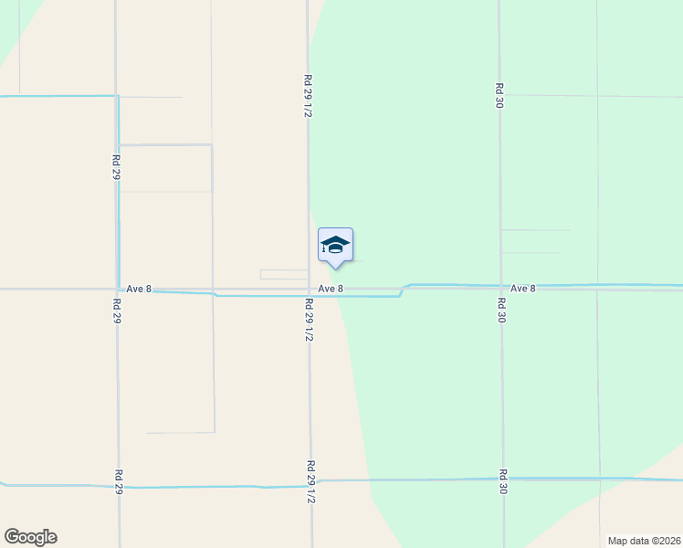 map of restaurants, bars, coffee shops, grocery stores, and more near 29551 Avenue 8 in Madera