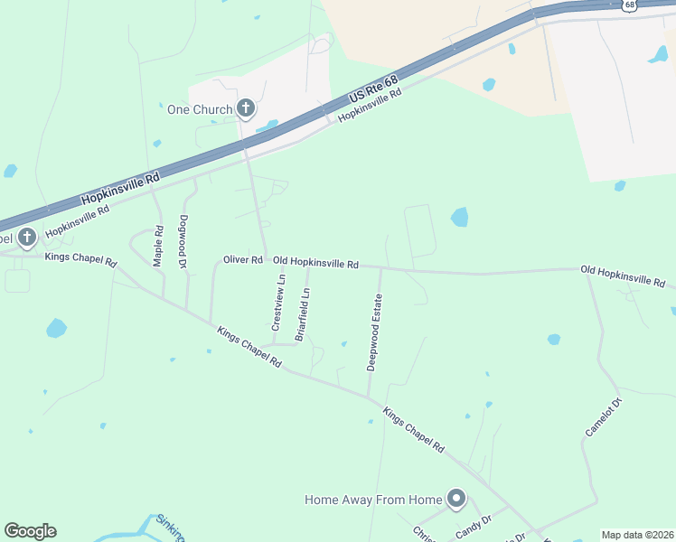 map of restaurants, bars, coffee shops, grocery stores, and more near 549 Old Hopkinsville Road in Cadiz