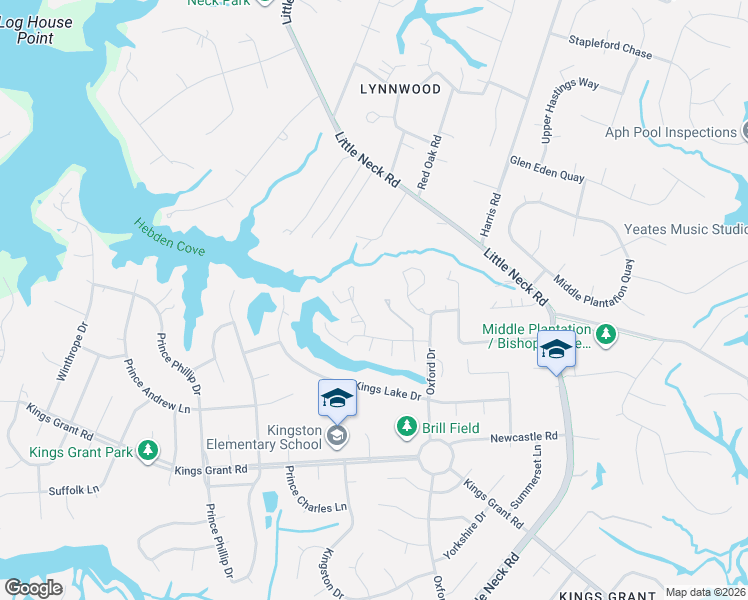map of restaurants, bars, coffee shops, grocery stores, and more near 230 Thalia Station Drive in Virginia Beach