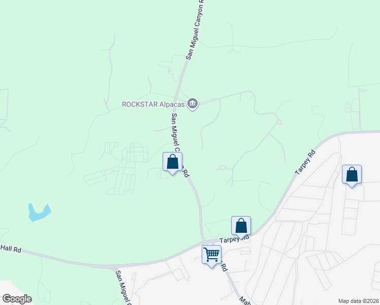 map of restaurants, bars, coffee shops, grocery stores, and more near 3230 Hillman Lane in Monterey County