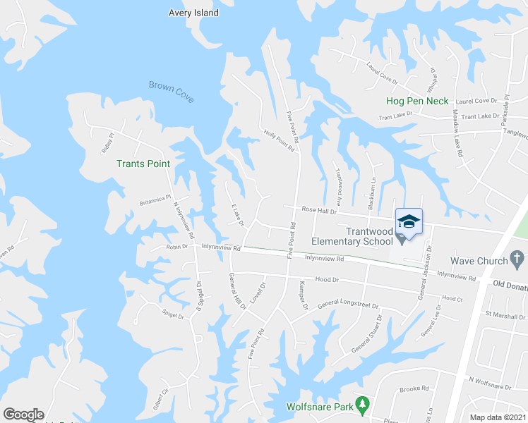 map of restaurants, bars, coffee shops, grocery stores, and more near 1016 Little Lake Drive in Virginia Beach