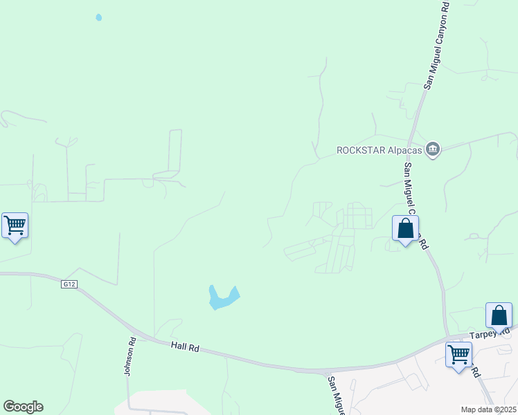 map of restaurants, bars, coffee shops, grocery stores, and more near 118 Paddon Road in Monterey County