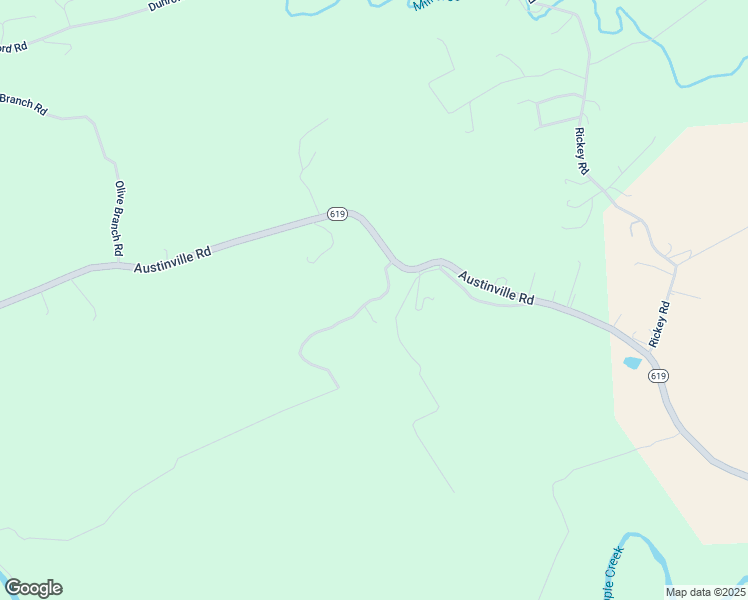 map of restaurants, bars, coffee shops, grocery stores, and more near Bear Ridge Road in FOSTER FALLS