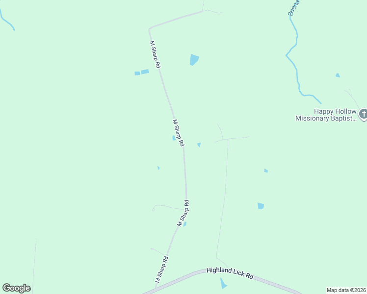 map of restaurants, bars, coffee shops, grocery stores, and more near 1730 M Sharp Road in Russellville