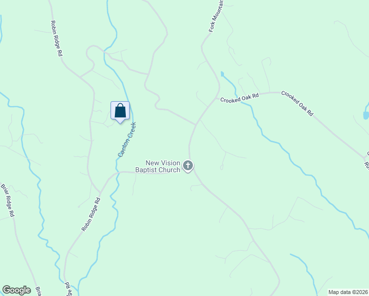 map of restaurants, bars, coffee shops, grocery stores, and more near 4292-4306 Fork Mountain Road in Rocky Mount