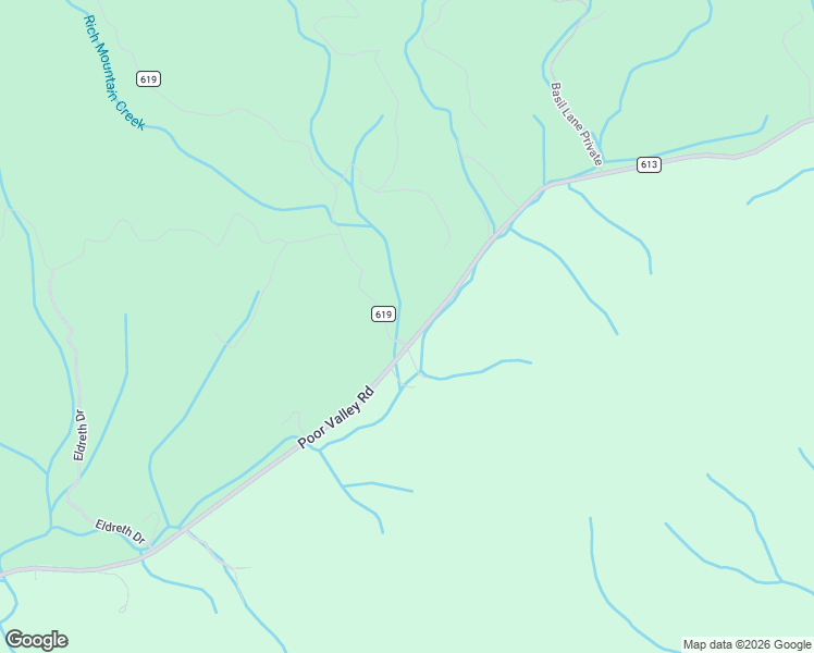 map of restaurants, bars, coffee shops, grocery stores, and more near 5141-5199 Roan Lane in Saltville