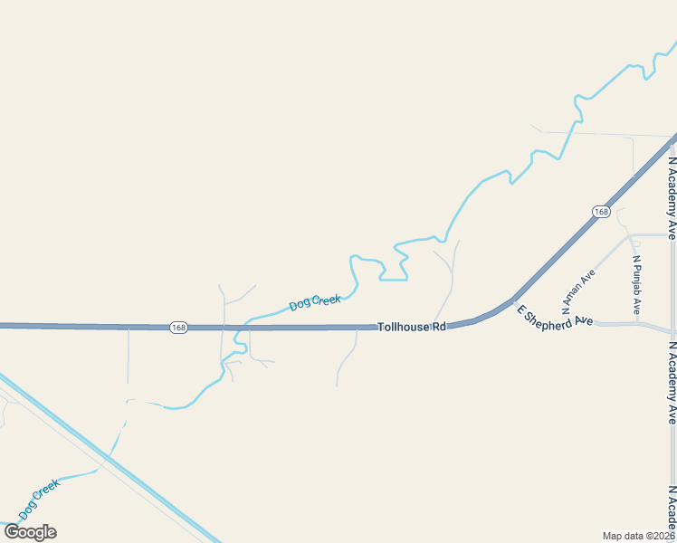 map of restaurants, bars, coffee shops, grocery stores, and more near 11606 Tollhouse Road in Clovis