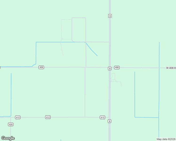map of restaurants, bars, coffee shops, grocery stores, and more near 5731 West 408 Road in Bertrand