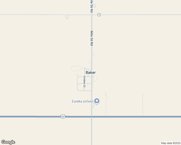 map of restaurants, bars, coffee shops, grocery stores, and more near in Baker