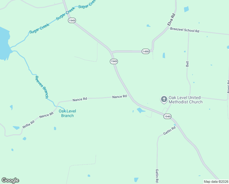 map of restaurants, bars, coffee shops, grocery stores, and more near 120 Nance Road in Benton