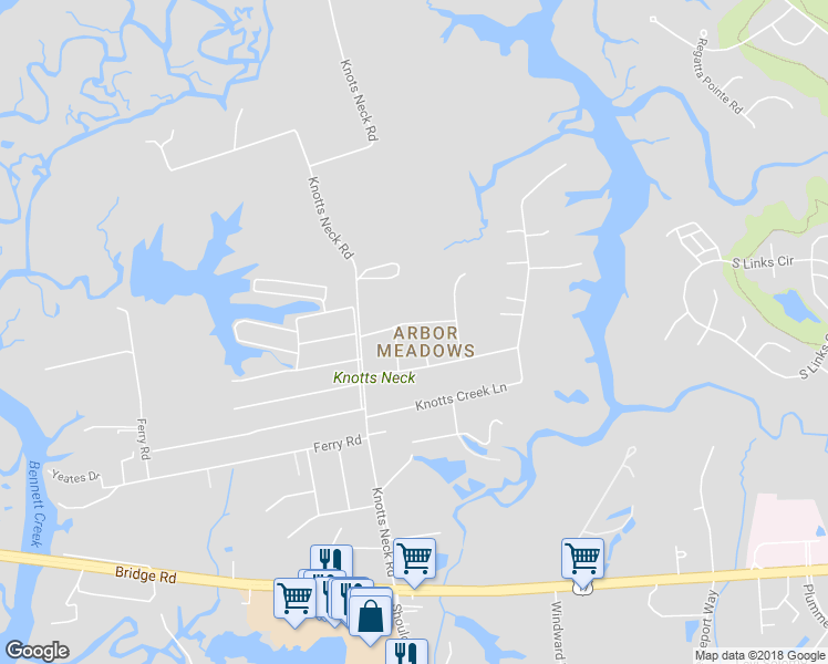 map of restaurants, bars, coffee shops, grocery stores, and more near 3725 Concord Dr in Suffolk