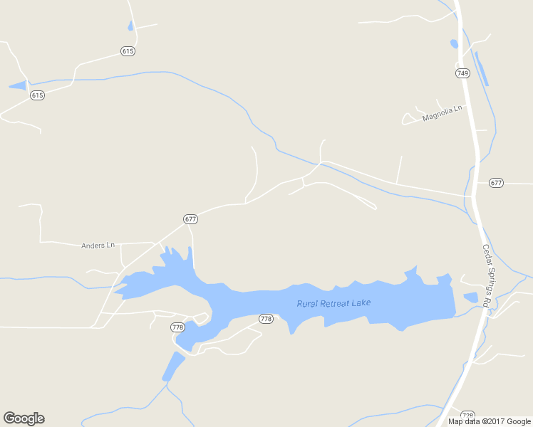 map of restaurants, bars, coffee shops, grocery stores, and more near 493 Rural Retreat Lake Road in Rural Retreat