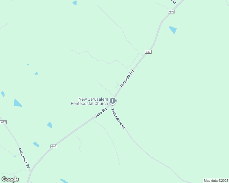 map of restaurants, bars, coffee shops, grocery stores, and more near 211 Riceville Road in Java