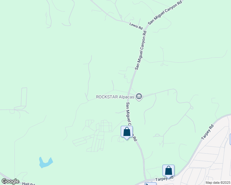 map of restaurants, bars, coffee shops, grocery stores, and more near 31 Paddon Road in Monterey County
