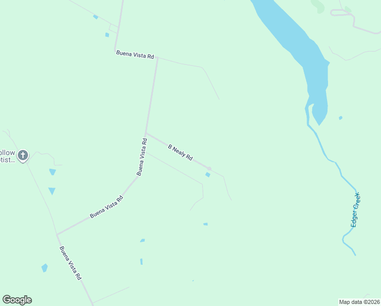 map of restaurants, bars, coffee shops, grocery stores, and more near B Nealy Road in Russellville