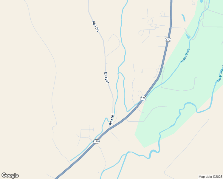 map of restaurants, bars, coffee shops, grocery stores, and more near 646 Road 1191 in La Plata