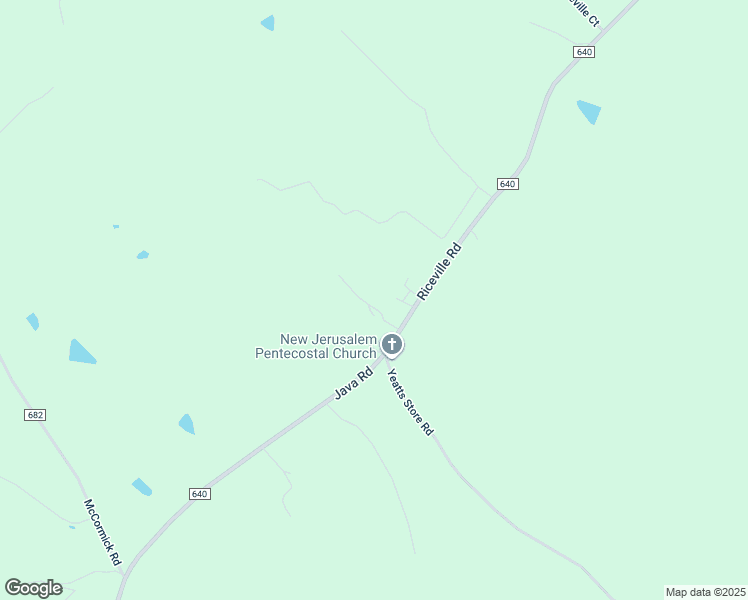 map of restaurants, bars, coffee shops, grocery stores, and more near 239 Riceville Road in Java