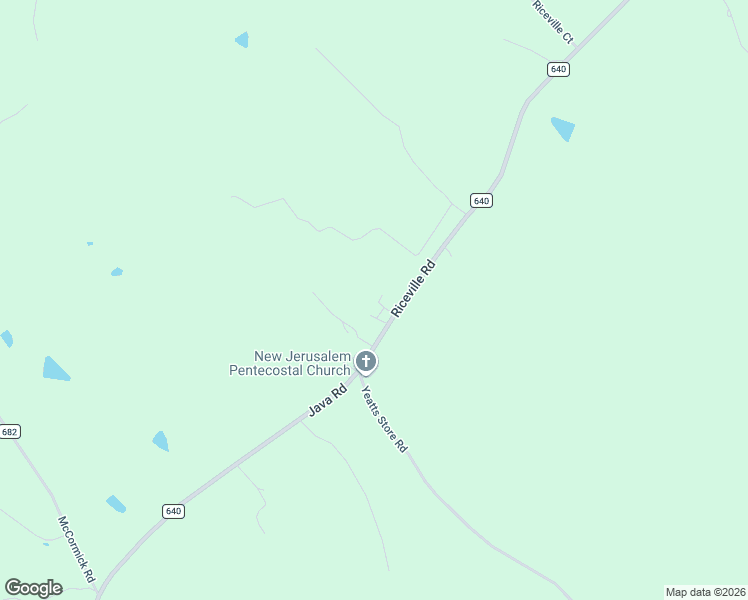 map of restaurants, bars, coffee shops, grocery stores, and more near 247 Riceville Road in Java