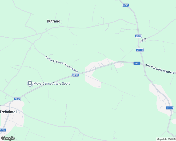 map of restaurants, bars, coffee shops, grocery stores, and more near 161 Crocevia Cava Ispica in Libero consorzio comunale di Ragusa