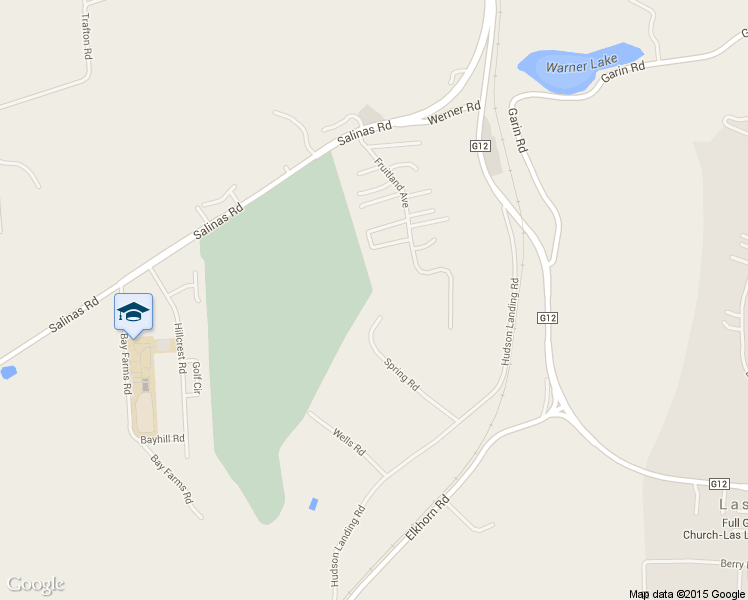 map of restaurants, bars, coffee shops, grocery stores, and more near 97 Spring Road in Monterey County