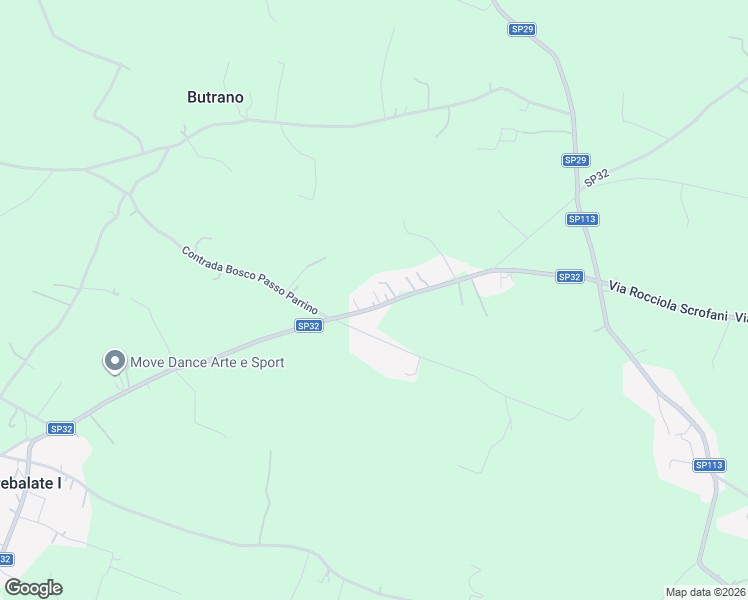 map of restaurants, bars, coffee shops, grocery stores, and more near 161 Crocevia Cava Ispica in Libero consorzio comunale di Ragusa