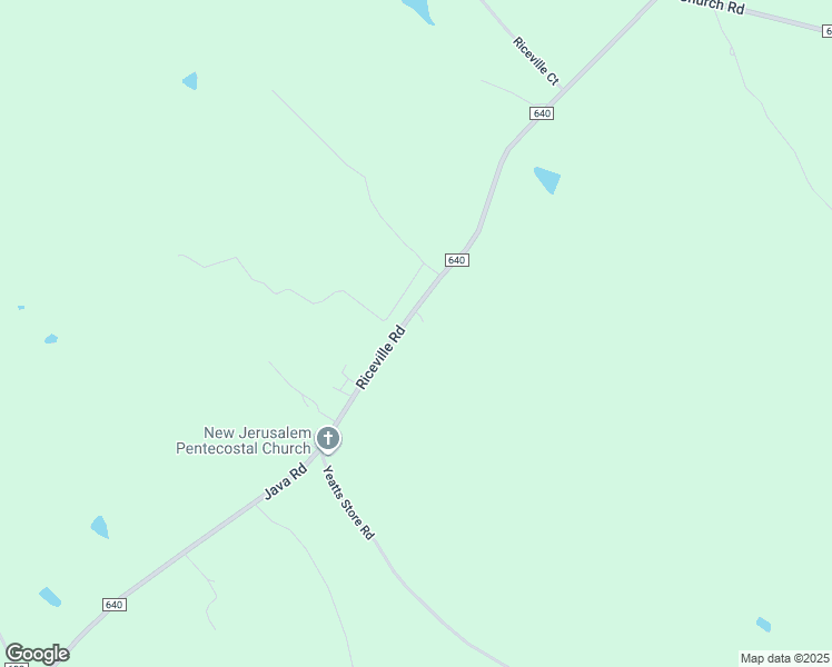 map of restaurants, bars, coffee shops, grocery stores, and more near 438 Riceville Road in Java