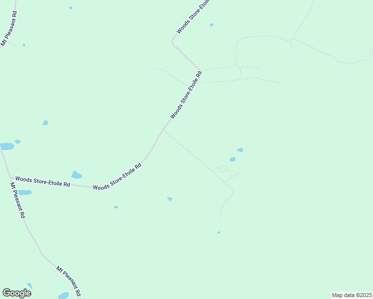 map of restaurants, bars, coffee shops, grocery stores, and more near 118 Millersburg Branch Road in Etoile