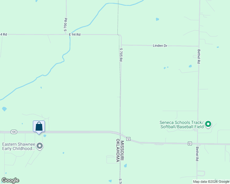 map of restaurants, bars, coffee shops, grocery stores, and more near 9865 State Line Road in Seneca