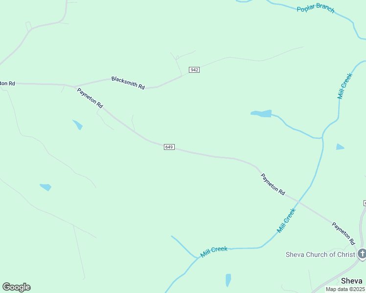 map of restaurants, bars, coffee shops, grocery stores, and more near 3617 Payneton Road in Chatham
