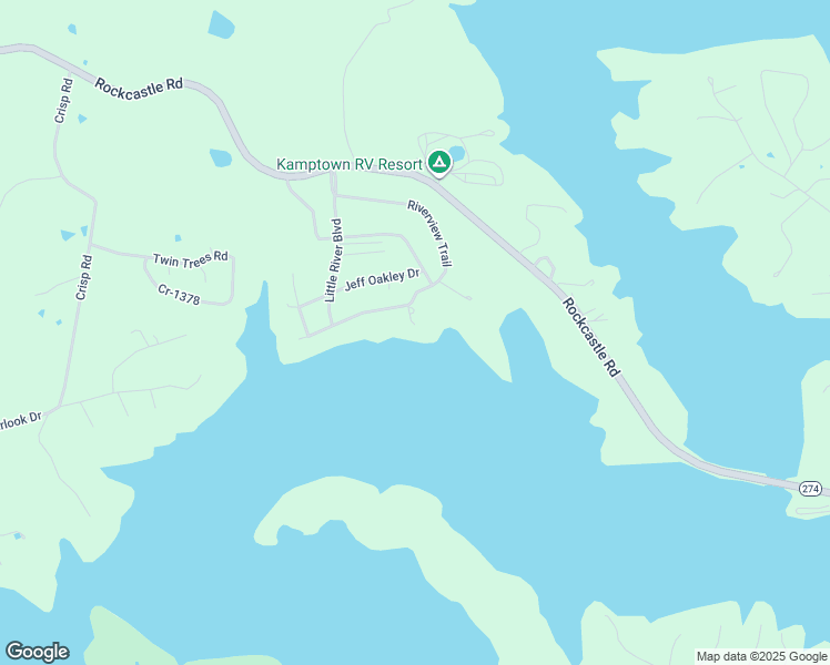 map of restaurants, bars, coffee shops, grocery stores, and more near 516 Riverview Trail in Cadiz