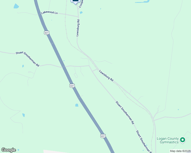 map of restaurants, bars, coffee shops, grocery stores, and more near 820 Stuart Smotherman Road in Russellville