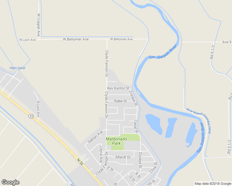 map of restaurants, bars, coffee shops, grocery stores, and more near 671 Dodderer Street in Firebaugh