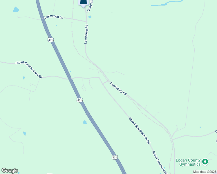 map of restaurants, bars, coffee shops, grocery stores, and more near 820-898 Stuart Smotherman Road in Russellville