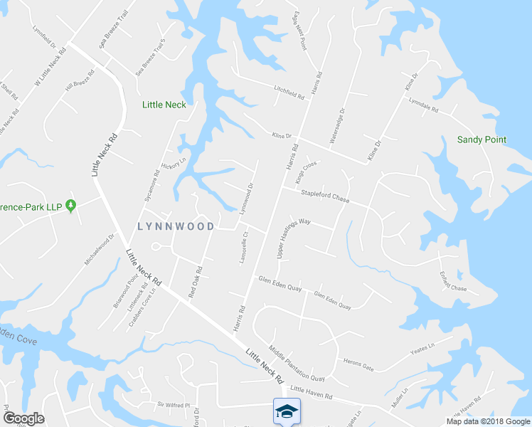 map of restaurants, bars, coffee shops, grocery stores, and more near 1213 Harris Road in Virginia Beach