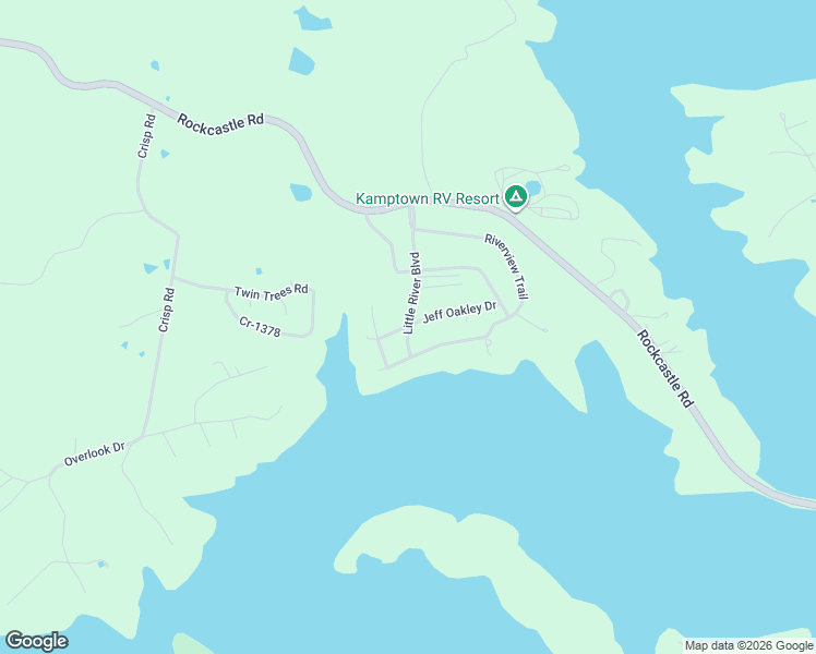 map of restaurants, bars, coffee shops, grocery stores, and more near 401 Little River Boulevard in Cadiz