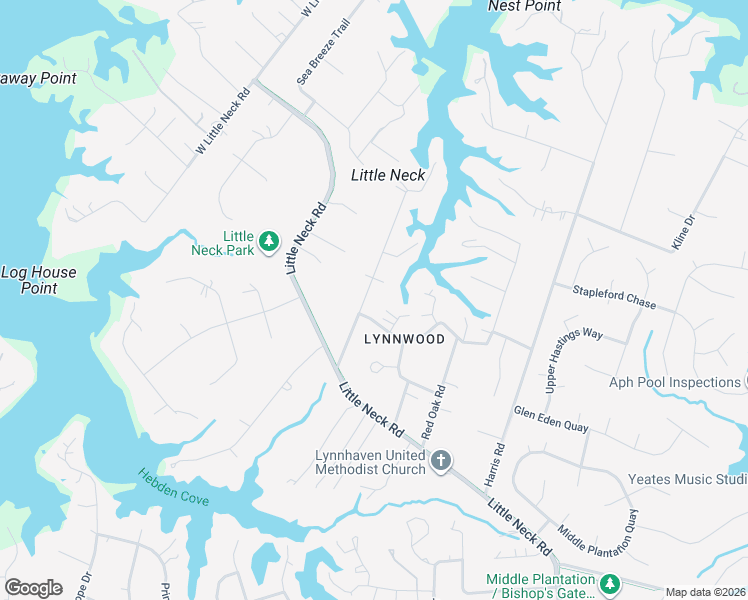 map of restaurants, bars, coffee shops, grocery stores, and more near 228 Carlson Lane in Virginia Beach
