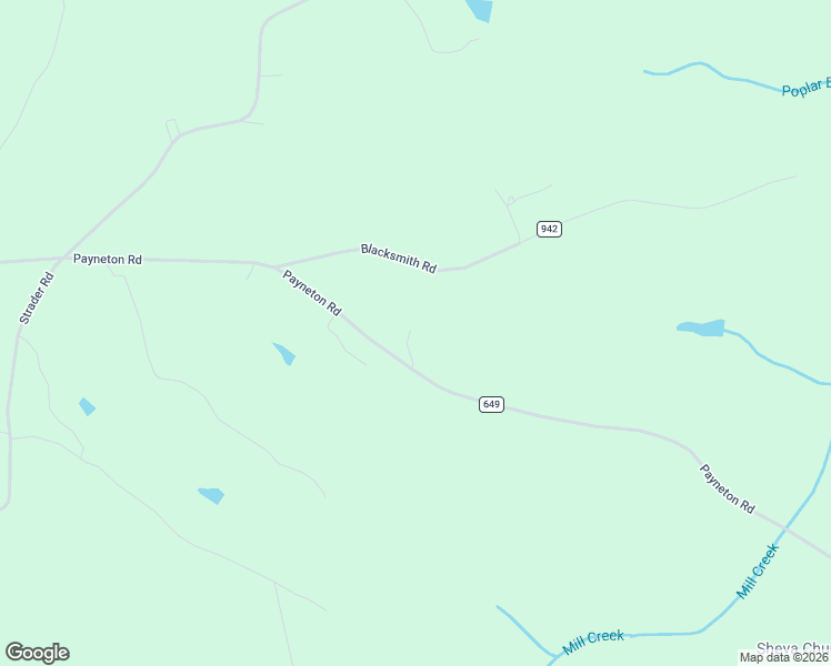 map of restaurants, bars, coffee shops, grocery stores, and more near 3381 Payneton Road in Chatham