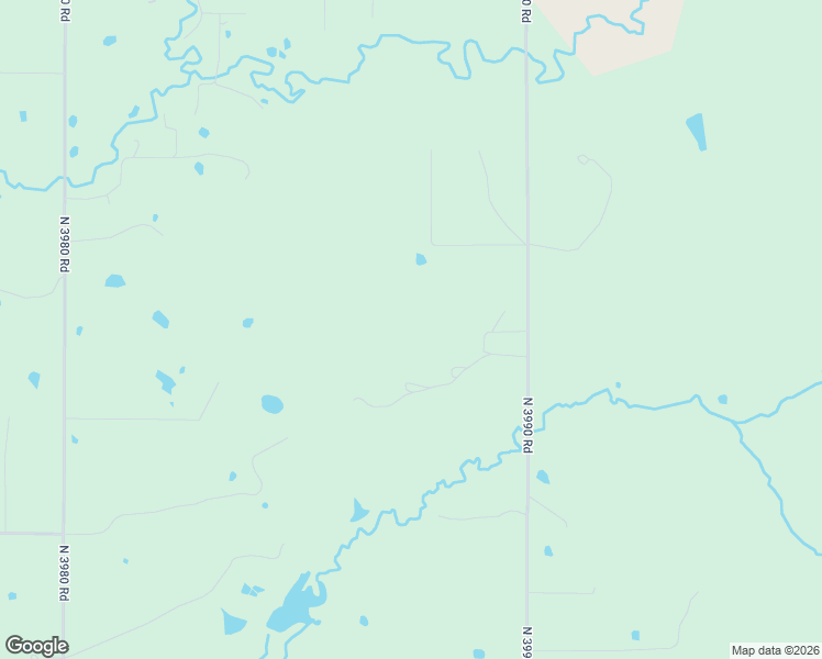 map of restaurants, bars, coffee shops, grocery stores, and more near 9861 North 3990 Road in Dewey