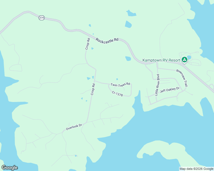 map of restaurants, bars, coffee shops, grocery stores, and more near 65 Twin Trees Road in Cadiz