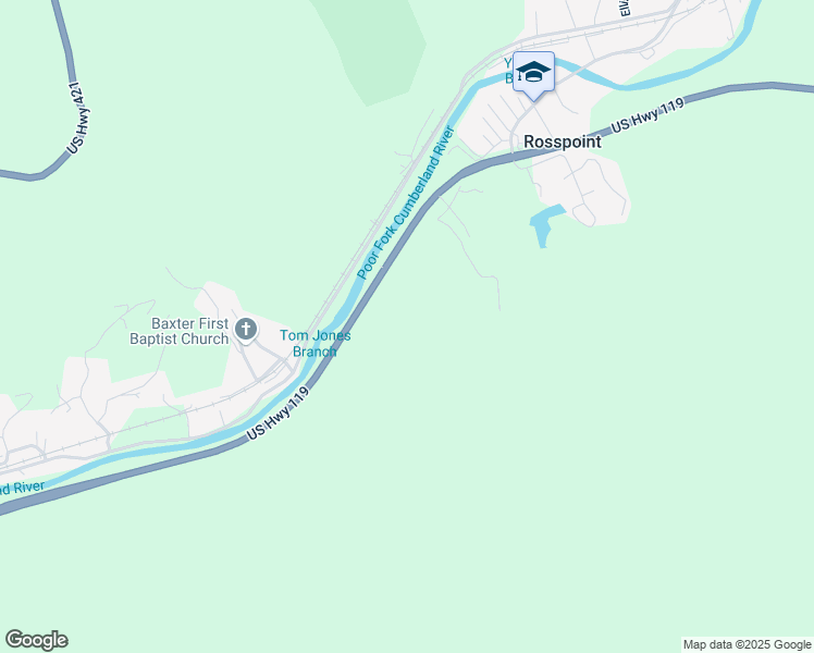 map of restaurants, bars, coffee shops, grocery stores, and more near in Rosspoint