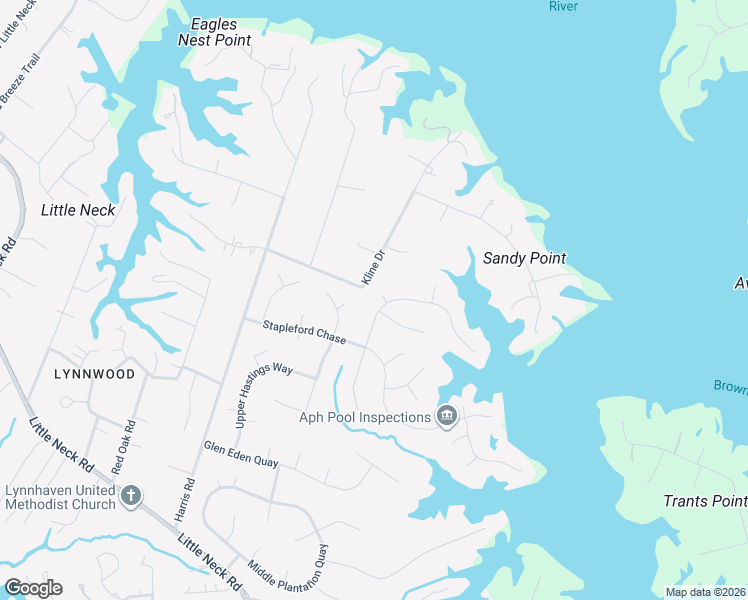 map of restaurants, bars, coffee shops, grocery stores, and more near 3220 High Borough Court in Virginia Beach