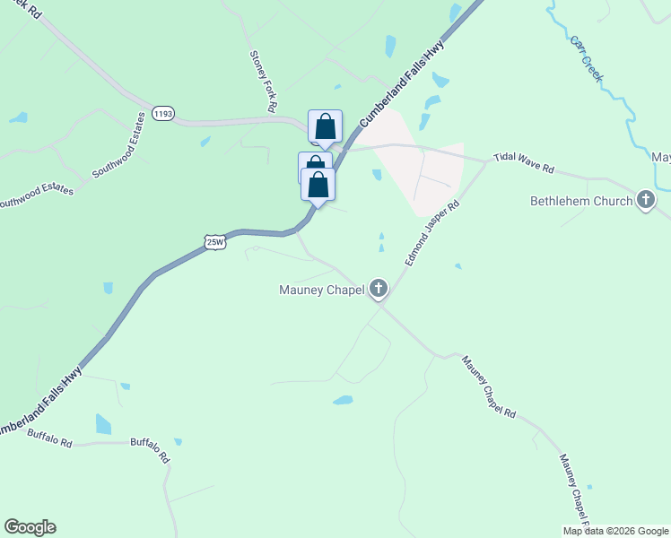 map of restaurants, bars, coffee shops, grocery stores, and more near 182 Mauney Chapel Road in Corbin