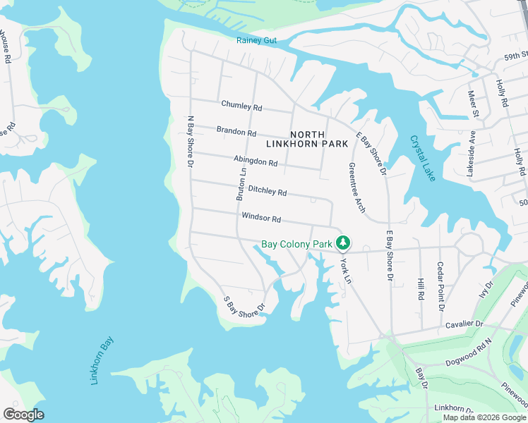 map of restaurants, bars, coffee shops, grocery stores, and more near 1013 Windsor Road in Virginia Beach