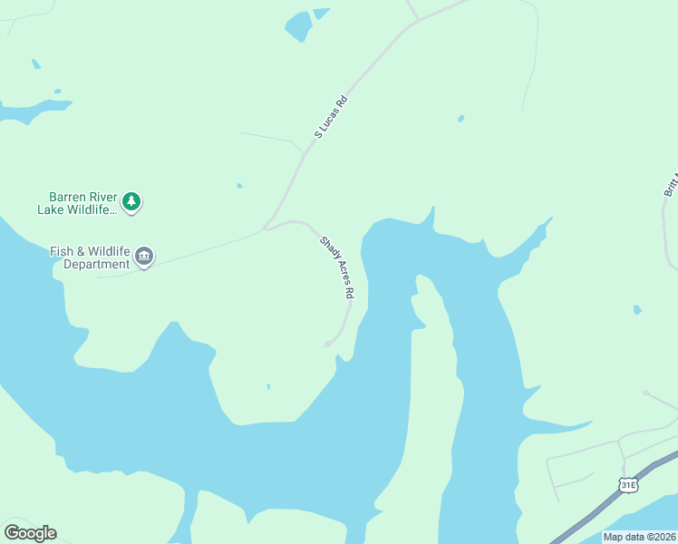 map of restaurants, bars, coffee shops, grocery stores, and more near 278-302 Shady Acres Road in Barren