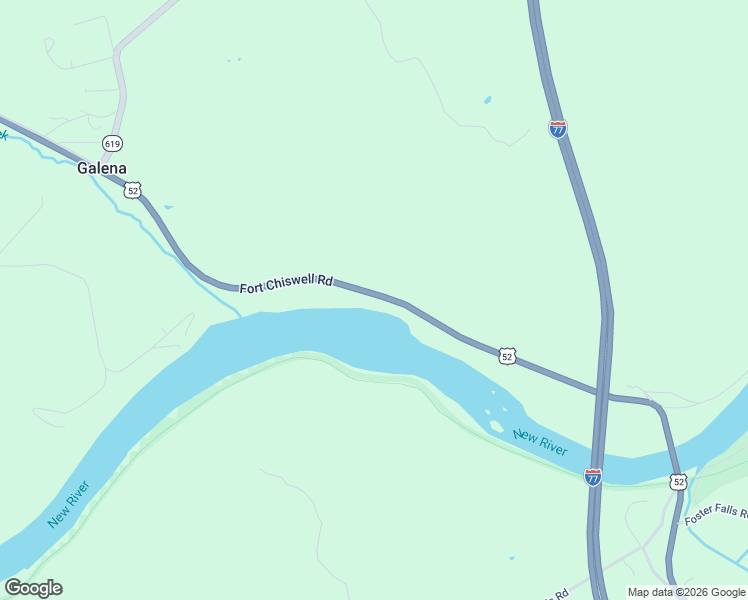 map of restaurants, bars, coffee shops, grocery stores, and more near 3631 Fort Chiswell Road in Max Meadows