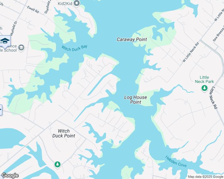 map of restaurants, bars, coffee shops, grocery stores, and more near 4013 Sherwood Lane in Virginia Beach