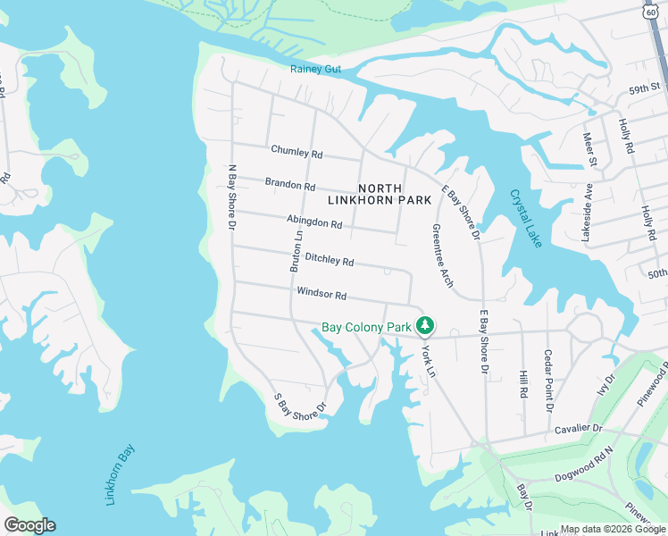 map of restaurants, bars, coffee shops, grocery stores, and more near 933 Ditchley Road in Virginia Beach