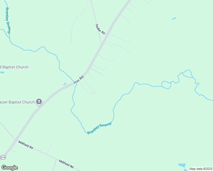 map of restaurants, bars, coffee shops, grocery stores, and more near 10411 Ivor Road in Ivor