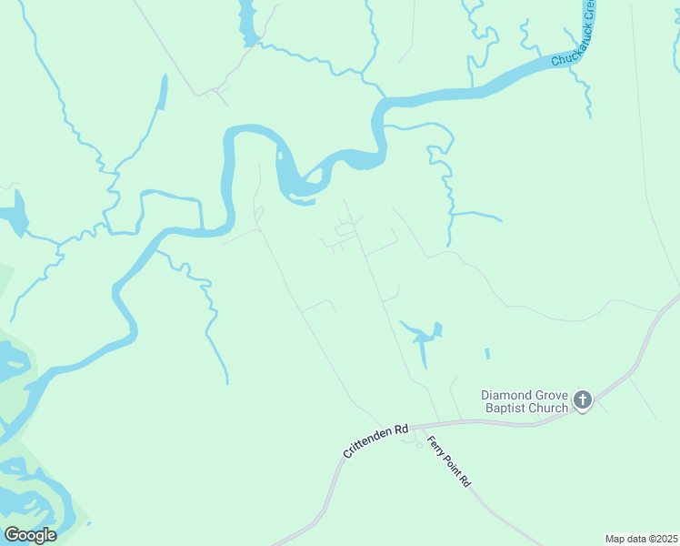 map of restaurants, bars, coffee shops, grocery stores, and more near 6721 Crittenden Road in Suffolk