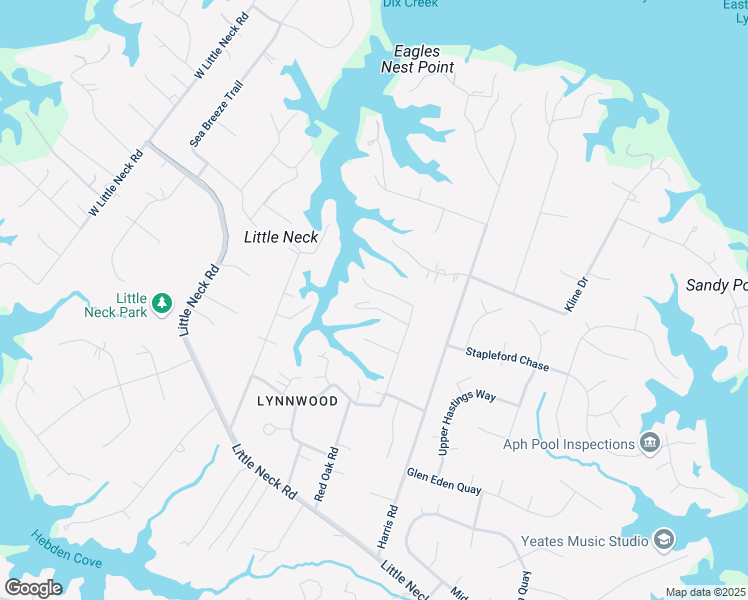 map of restaurants, bars, coffee shops, grocery stores, and more near 3336 Whippoorwill Point in Virginia Beach